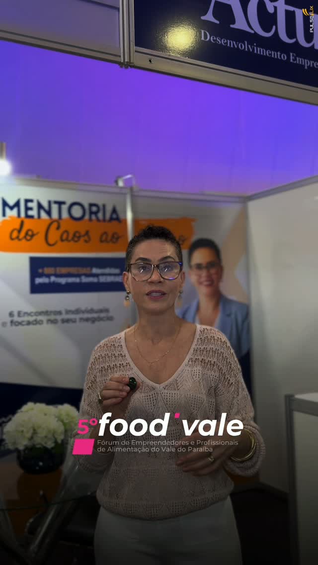 Adriana no evento FoodVale
